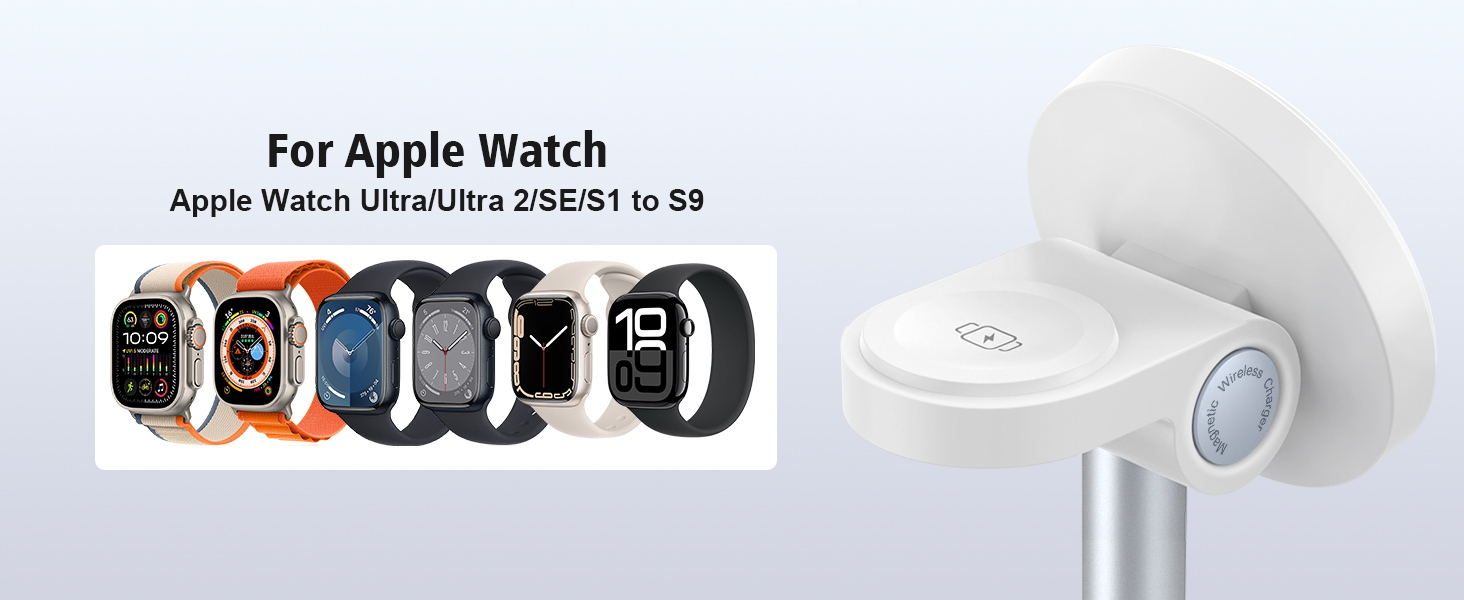 magnetic charger charging station wireless iphone 3 in 1 magsafe phone watch fast airpods mag-safe