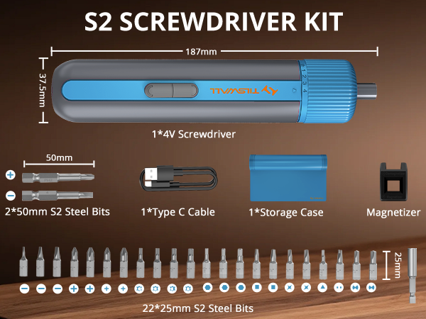 for screw gun electric screwdriver kit electric drill cordless mini screwdriver set