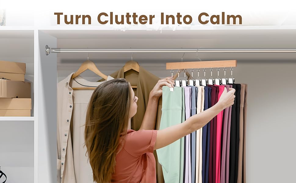 Legging Hangers for Closet