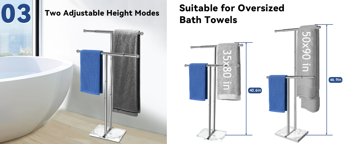 towel racks for bathroom