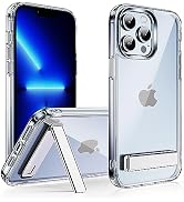 CEDO Kickstand for iPhone 13 Pro Case, 3-Way Adjustable with Metal Stand, Military-Grade Shockpro...