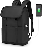 SUIKIHUM Rucksack Backpack for Men Women, Medium Casual Daypack Weekender Bags Lightweight TSA-Ap...