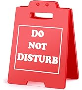 MQCLYSG Funny Office Decor Desk Sign Do Not Disturb & Good to Interact Mini Warning Caution Sign ...
