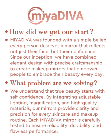 led makeup mirror