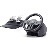 PXN V900 GEN2 Gaming Steering Wheel for PC, PS4, Xbox & Switch | 270°/900° USB Sim Racing Wheel w...