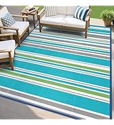 Outdoor Patio Rug Waterproof Camping - Outdoor Plastic Straw Rug Area Carpet Clearance for Outsid...