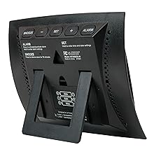 lacrosse, la crosse, WT-8002U-B, digital clock, temperature, calendar, time, alarm