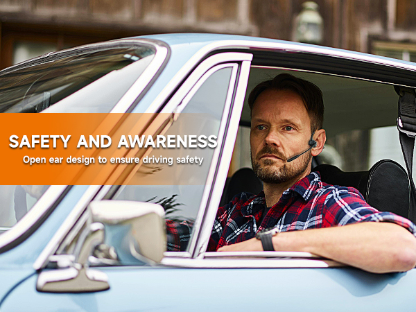 wireless headset with mic for work