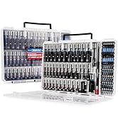 80-Piece Premium Magnetic Impact Nut Driver Set Metric & SAE with Socket Adapters, Bit Holder, Wi...