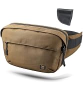 RXW Tactical CCW Fanny Pack, EDC Belt Bag with Holster, Conceal Carry Bag for Men, Adjustable Hik...