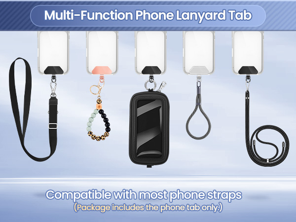 phone lanyard tab
