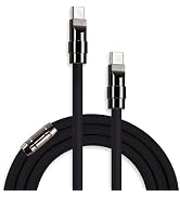 chubbycable Black Chubby - Special Black Samurai Edition Silicone USB C Cable Durable 240W Fast C...