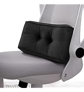 Glyzia Lumbar Support Pillow for Office Chairs, Back Support Pillow for Lower Back Pain Relief, S...