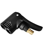 Bike Pump Adapter, Presta Valve Adapter, Dual Head, Tyre Air Pump Valve Adapter, Bicycle Pump Con...