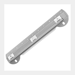 3-Hole Paper Punch Portable Hole Puncher for 3 Ring Binder