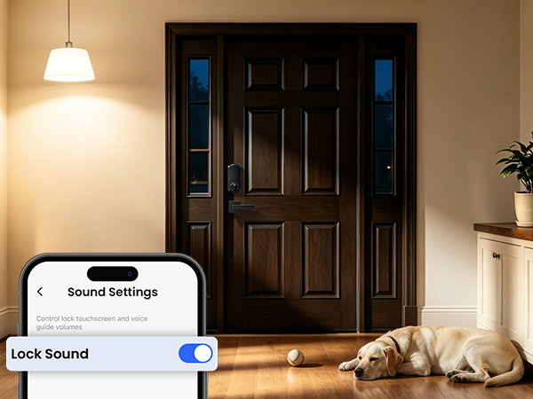 Mute all beeps and sounds instantly—for those times when quiet matters most.