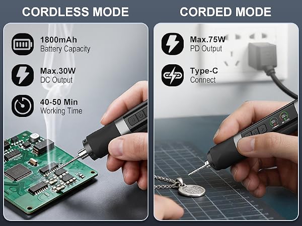 cordless soldering iron kit
