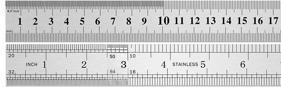 metal ruler