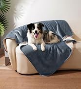 Sunheir Waterproof Dog Blankets for Large Dogs - Cat Blanket Washable for Couch Protection, Soft ...