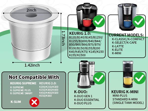 stainless steel coffee pod