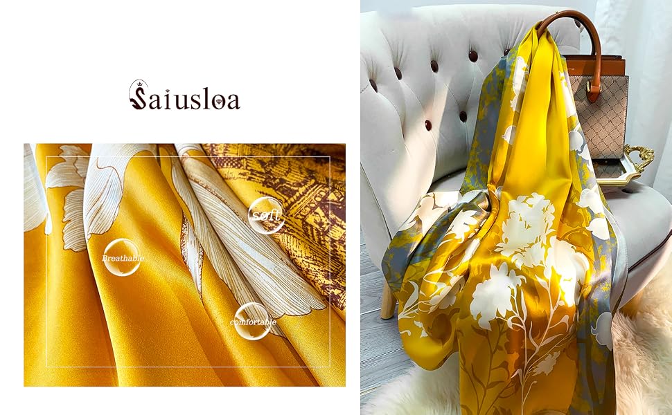 long silk scarf for women fashion scarves for women dressy scarf for women special occasion