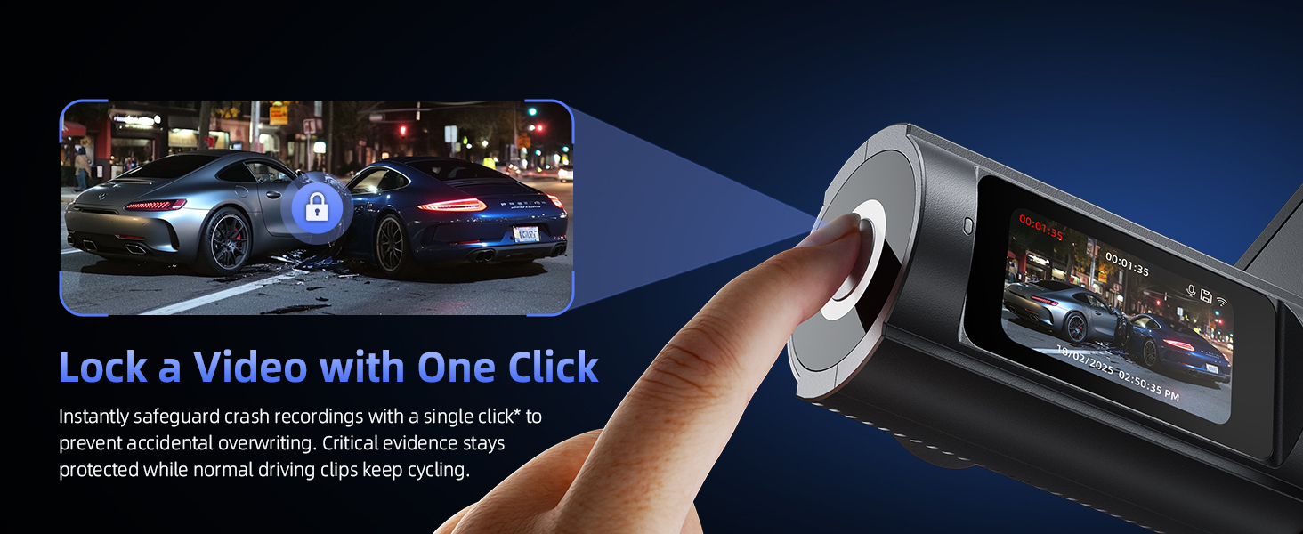 dashcam front and rear