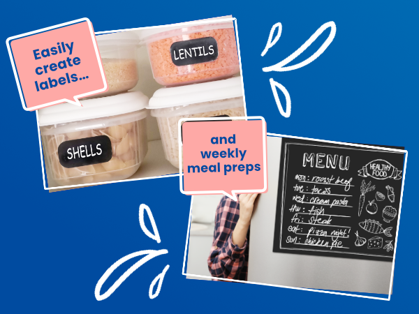 Easily create labels and weekly preprs