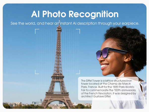smart glasses with camera 4K,video recording camera glasses 4k with audio,ai sunglasses with camera