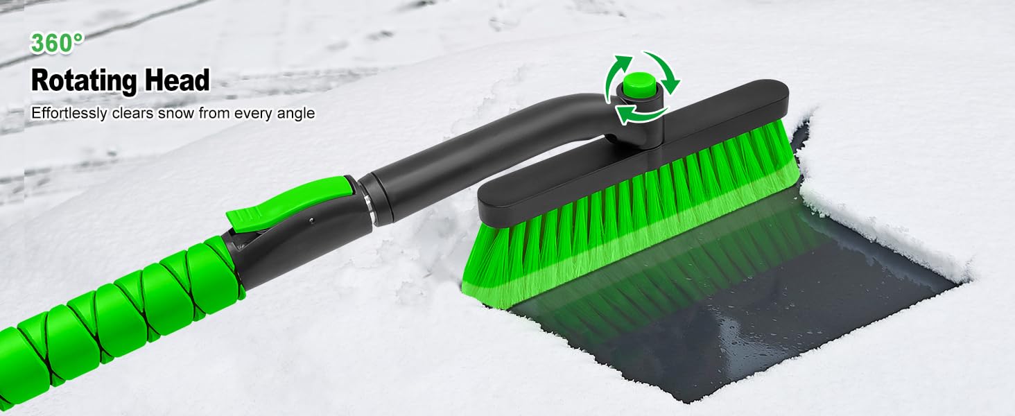 snow brush ice scraper