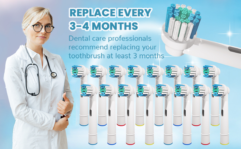 Replacement Toothbrush Heads