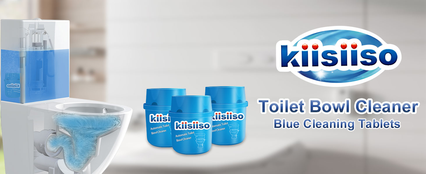 6 Bottle Toilet Bowl Cleaner Tablets