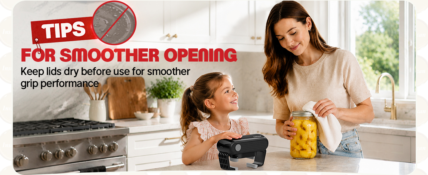 for smoother opening