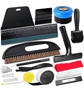 NEWISHTOOL Wallpaper Kit Wallpaper Smoothing Tool with Squeegee Smoother, Seam Roller, Wallpaper ...