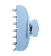 The OideGuiing Durable Acetate Hair Clips - 4-Inch Wathet Blue Claw Clips for Fine and Thick Hair...