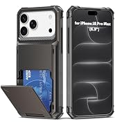 AFGHOA for iPhone 18 Pro Max Wallet Case 5 Credit Card Holder Case 18ProMax | 6.9 Inch,Flip Cover...
