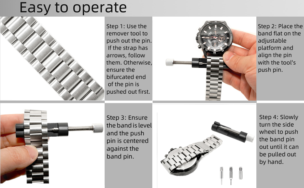 watch band adjuster tool watch wrist fix watchlink removal tool kit watch link repair kit watch link