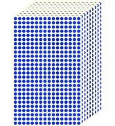 1/4" Small Colored Dot Stickers 6240 PCS Round Circle Stickers Tiny Blue Coding Labels Mini Stick...
