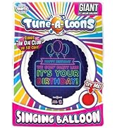 BEST PARTY EVER! Tune-A-Loons Singing Happy Birthday Balloon - Giant 27" Mylar Balloon Sings "In ...