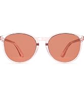Bloomoak Rose Migraine Glasses for Indoor Fluorescent & LED Light | with FL-Flex Lens | for Light...
