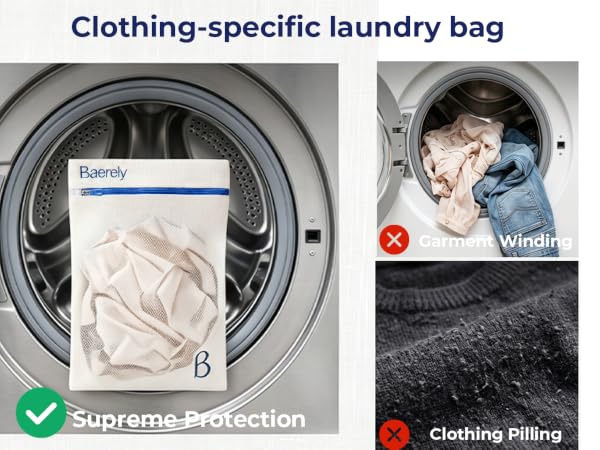 Supreme Protection for machine-washing clothes