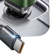 SUPERONE 5 in 1 Retractable Car Charger with Dual Type C Cables, 90W Fast Charging USB C Car Acce...