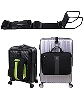 Vigorport Luggage Hook Strap,J Hook for add a Bag Luggage,Multi Adjustment Bag Strap Hook with Ha...