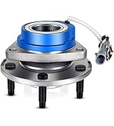 ECCPP 513121 Wheel Bearing Hub Front Wheel Hub and Bearing Assembly Front/Rear 5 Lugs With ABS fo...
