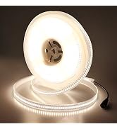 JOYLIT 24V UL LED Strip Lights 4000K Natural White 16.4ft 683lm/ft CRI 90+ IP67 Waterproof, Premi...