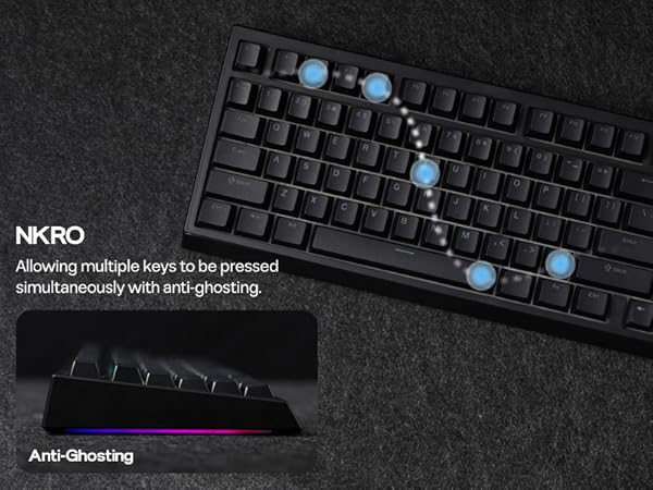 EPOMAKER G84 80% Gasket Mechanical Keyboard