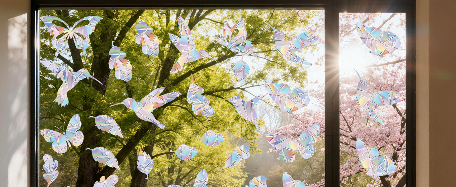 Window Decals to Prevent Bird Strikes