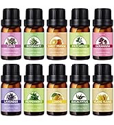 Essential Oil Set - Essential Oils - Pure Essential Oils - Perfect for Diffuser, Aromatherapy, Ma...
