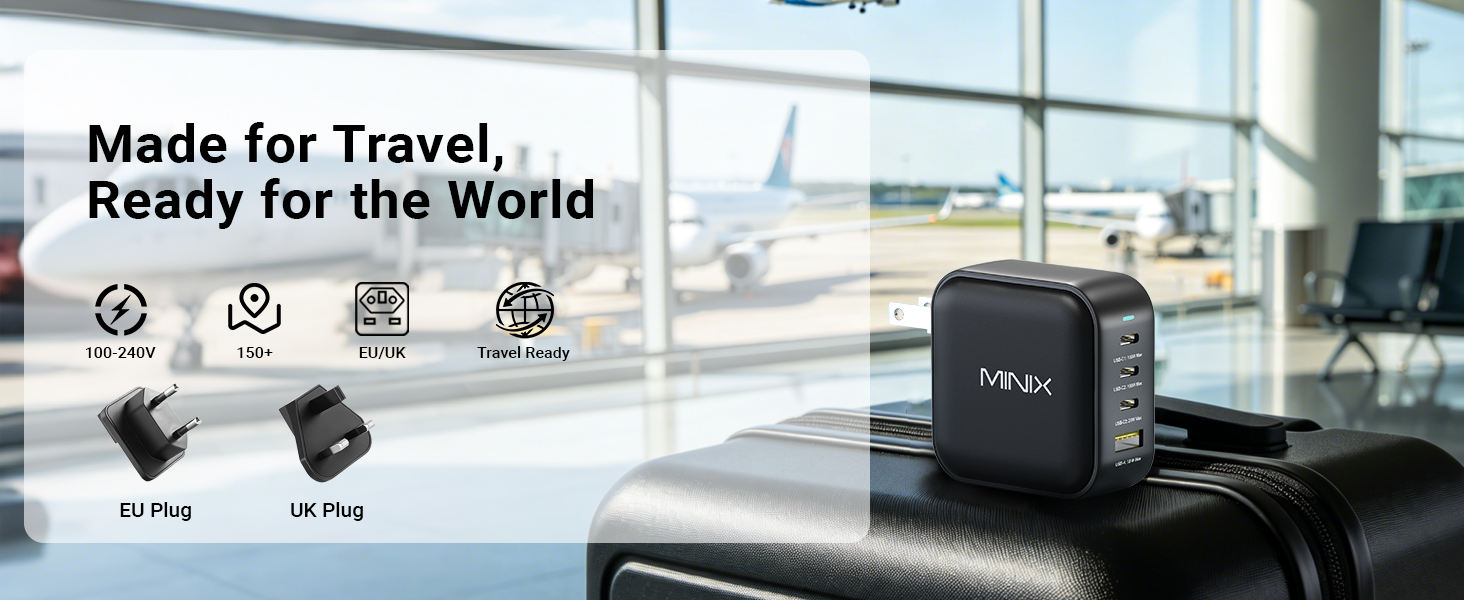 travel charger for business trip traveling