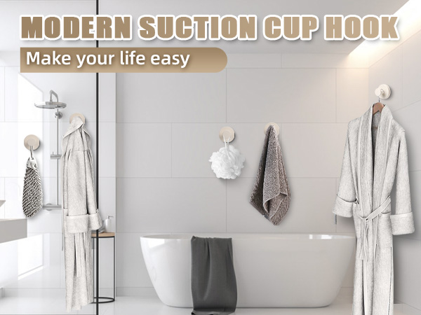 Suction Cup Hooks for Shower