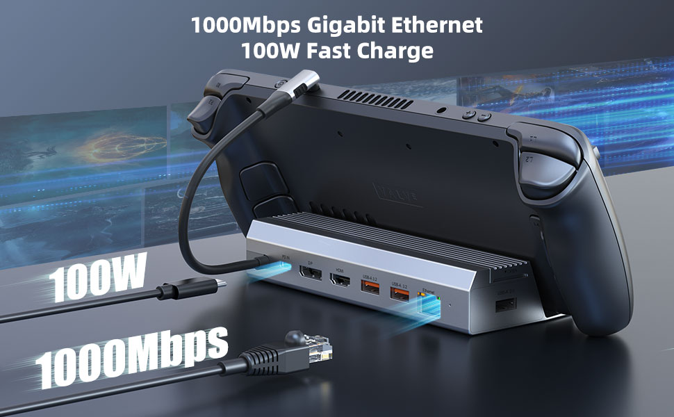 1000M M.2 Steam Deck Dock/ ROG Ally Docking Station